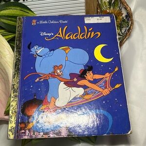 Disney's Aladdin (A Little Golden Book) - Hardcover By Karen Kreider - GOOD